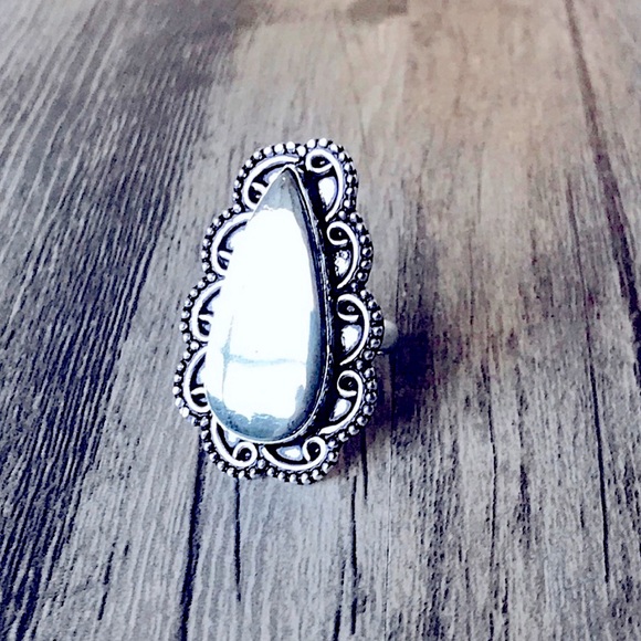 Apache Pyrite Antique Design Ring - Picture 4 of 8